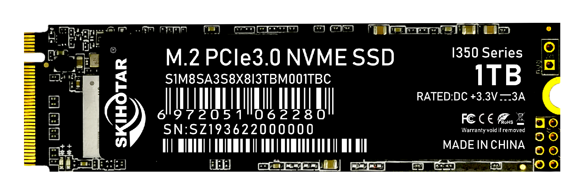 I350 PCIe 3.0 NVMe